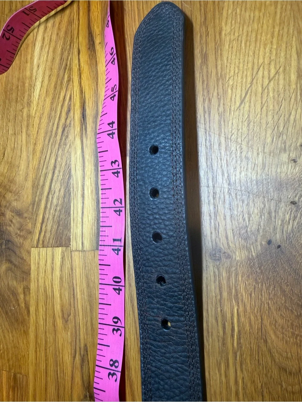 Ariat Brown Leather Belt with changeable Silver Buckle (023)